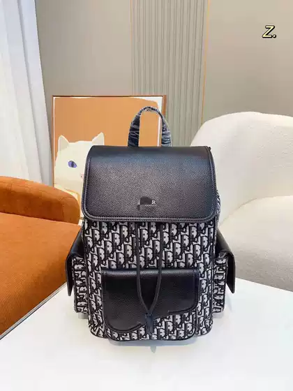 Versatile Large Capacity Backpack Travel Bag Canvas Laptop Bag Casual Fashion Men's Schoolbag for Men and Women