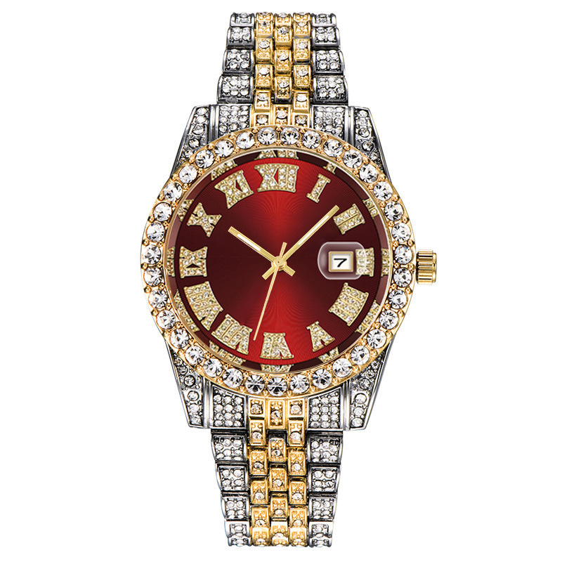 Estilo Clásico Bloque De Color Hebilla De  Cuarzo Relojes Hombre display picture 4