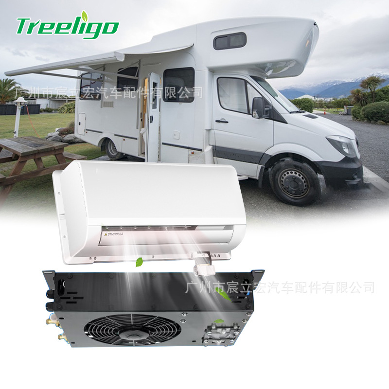 Fuente: fabricante de aire acondicionado de estacionamiento 12V24V aire acondicionado eléctrico máquina de recolección de trigo máquina de gancho de carretilla elevadora excavadora aire acondicionado de automóvil