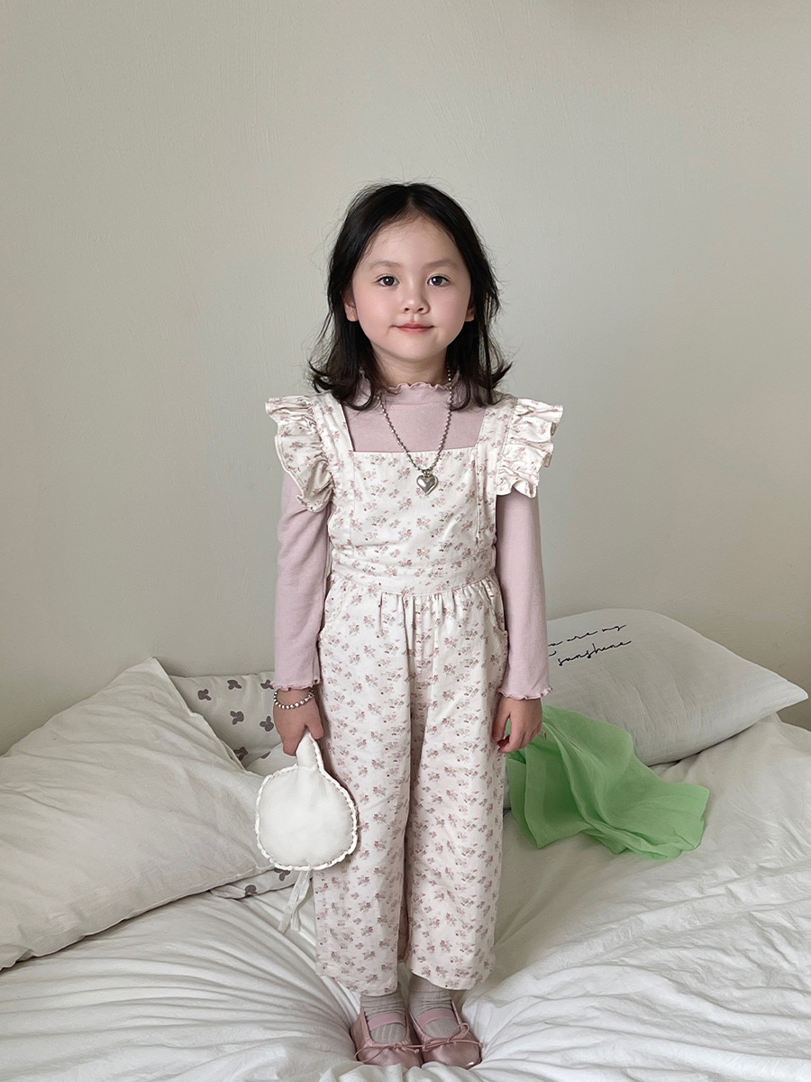 クリアランスセール】ヴィムウッド子供服女の子スーツ秋子供韓国風カジュアルオーバーオールボトムスシャツベビー服