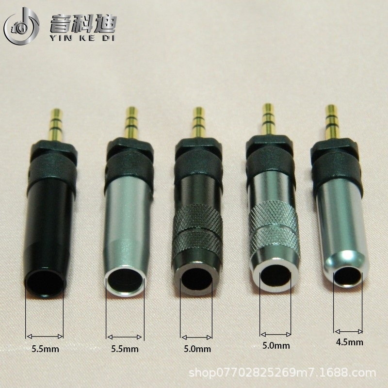 Shure SRH440 SRH840 SRH940 SRH750 SRH1540 SRH1840 earphone pin plug