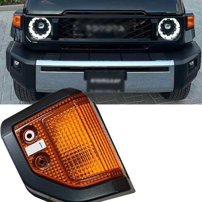 Aplicable a 23 24 25 Land Cool Road Zepica FJ79 90 luces de dirección luces laterales