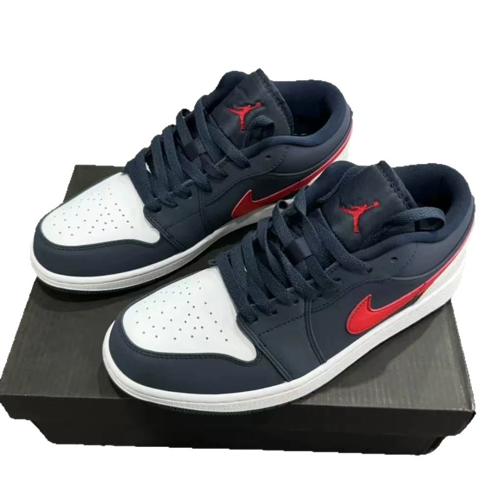 Кроссовки Air Jordan 1, трендовые низкие кроссовки для мужчин и женщин для отдыха