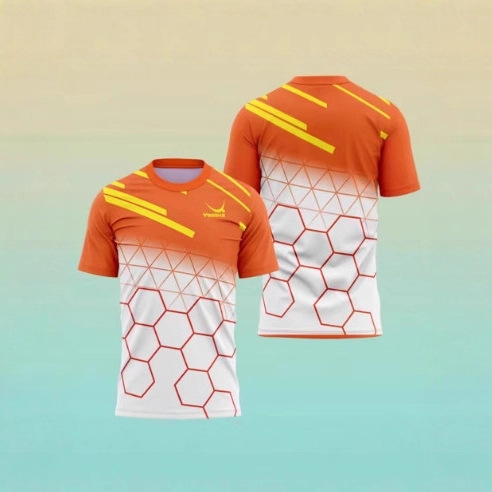 2025 Summer Men's Sports T-Shirt Outdoor Badminton Tennis Sportswear Casual Short Sleeve Round Neck Top Fashion Short Sleeve