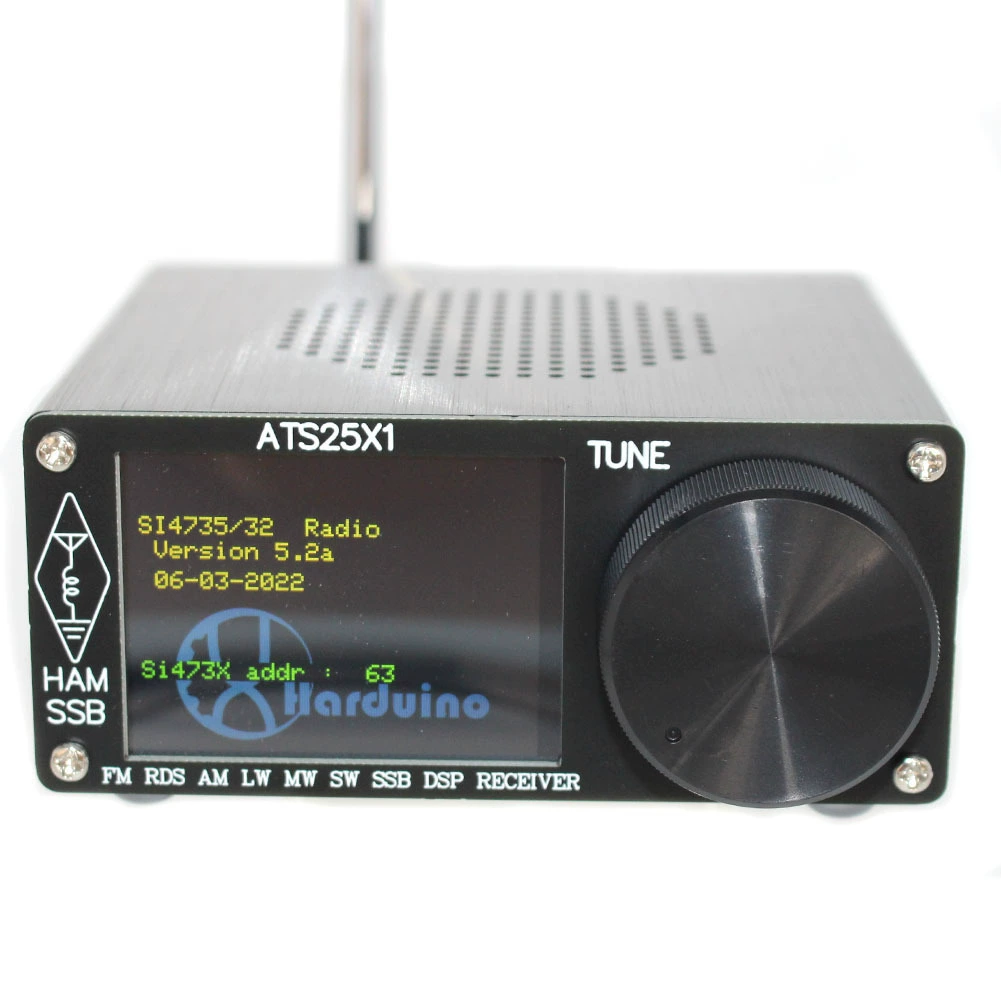 ATS25X1 обновленная версия 2.4" сенсорный экран SI4732 всеволновой радиоприемник FM LW MW и SSB