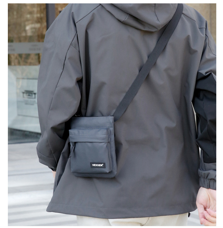 2025 Herrentasche Umhängetasche Casual Schultertasche Herrensrucksack Mini Handytasche Hochformat hochwertiges Design wasserabweisend leicht tragbar