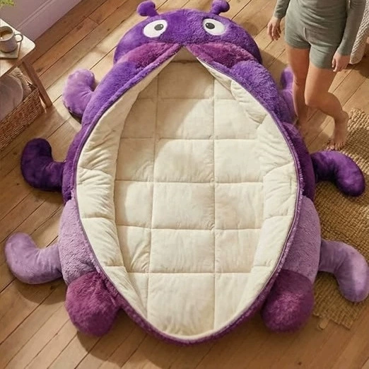 [Amazon Creative Portable Hugging Caterpillar Sleeping Bags毛毛虫睡袋]