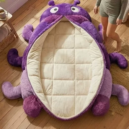 [Amazon Creative Portable Hugging Caterpillar Sleeping Bags毛毛虫睡袋]