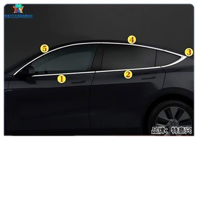 Decoration Exterior Modification Accessories, Şüşə kənarı xromları/moldingləri