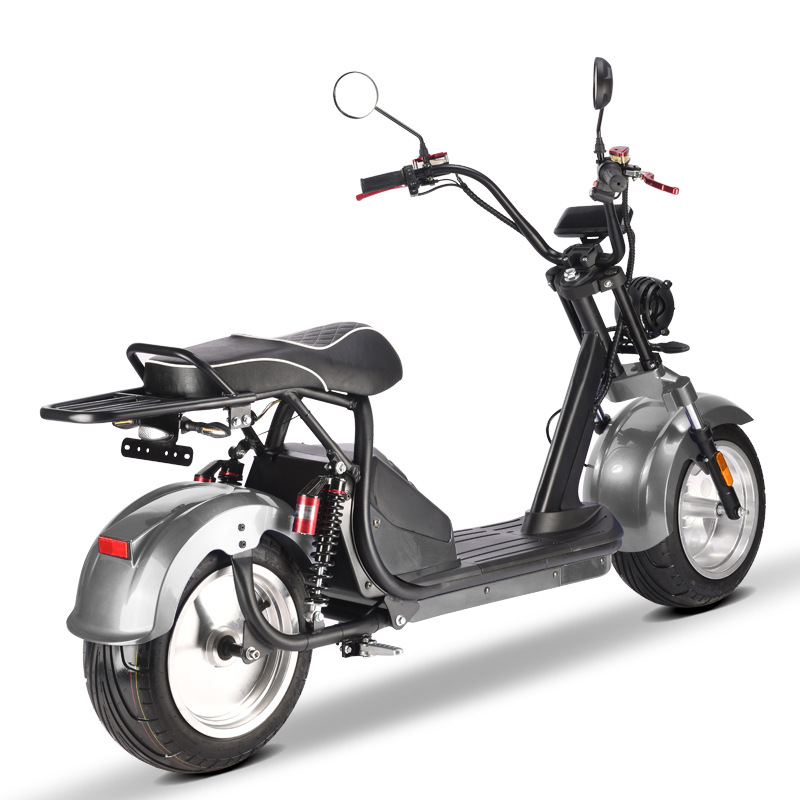 Eec Dot Adult Scooter Two-Wheeled Motorcycle Harley Electric Vehicle Hm-5 Cross-Border Overseas Warehouse Direct Delivery