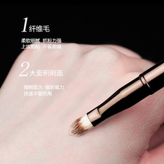 HG makeup brush retractable portable lipstick brush double-ended lip brush Cangzhou Moyu makeup beauty tools wholesale
