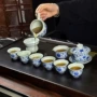 手工全套办公功夫盖碗