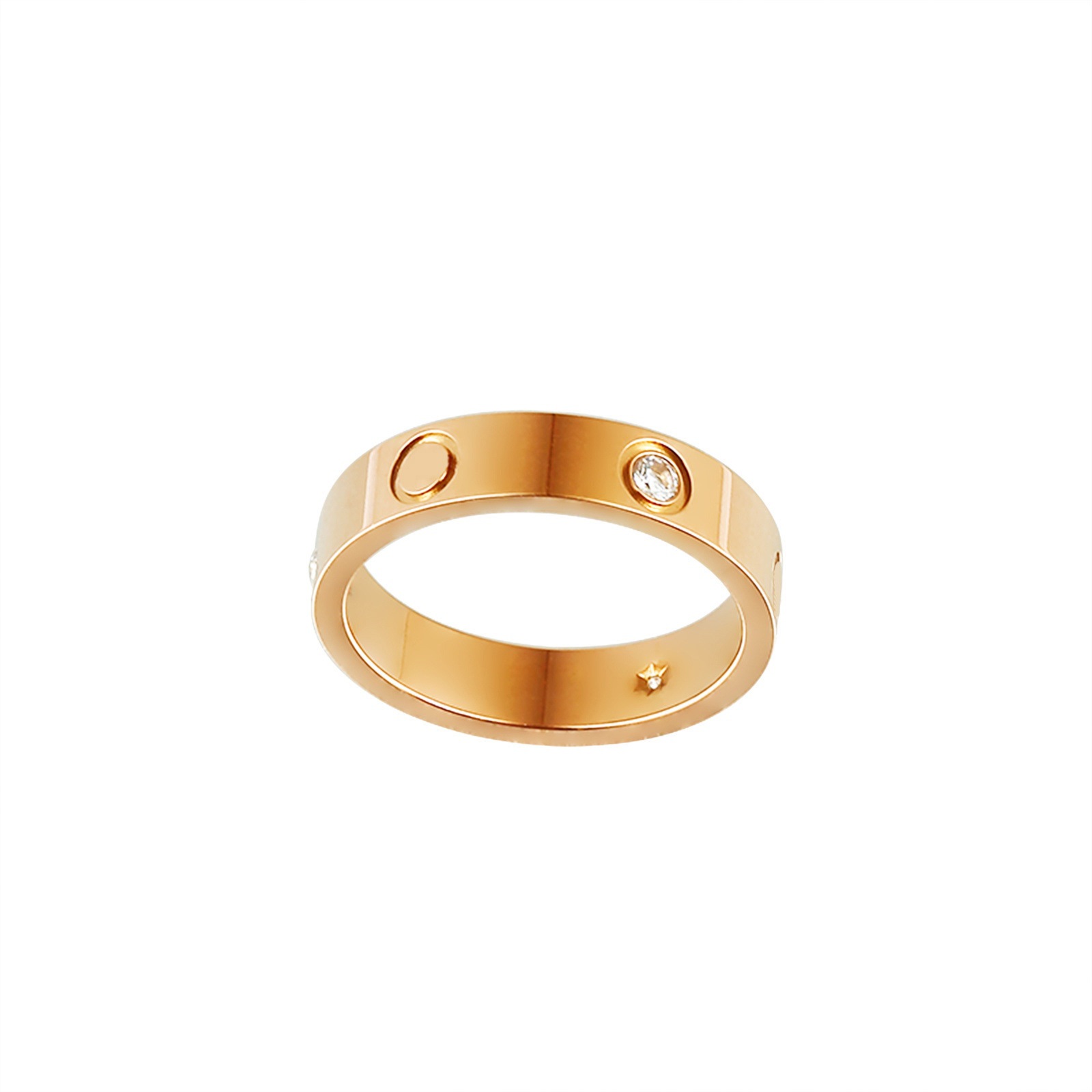 Golden, pink gold, 5mm