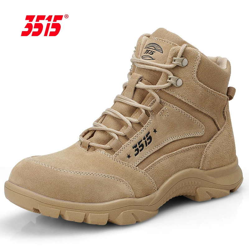 Ботинки Jihua 3515 Strongman, мужские, износостойкие, универсальные, дышащие, высокие тактические ботинки, походные ботинки, ботинки для активного отдыха.