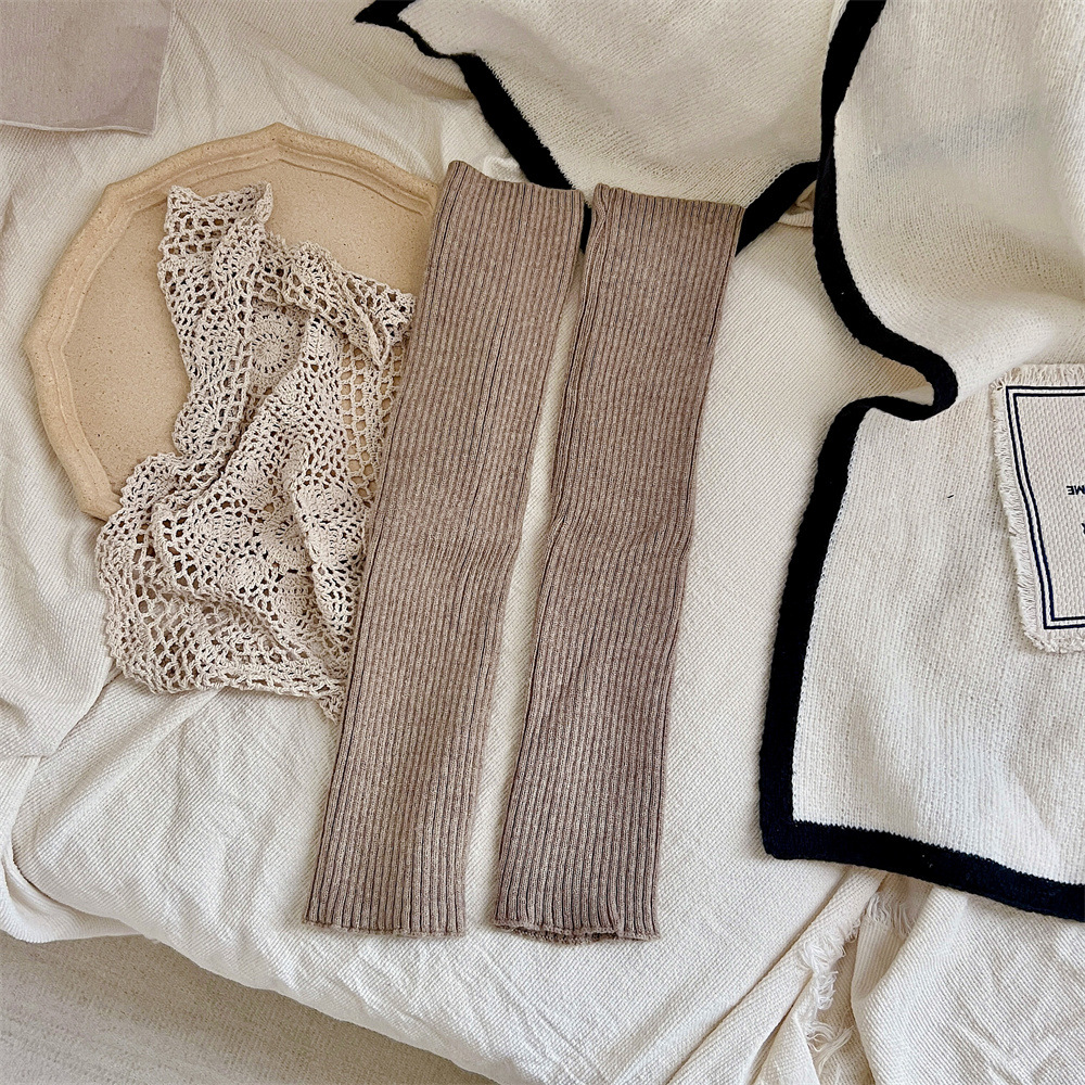 Y2g cubierta de la pierna suelta chica caliente botas de desgaste cubierta adelgazante Otoño e Invierno botas de nieve cubierta de la pierna suave glutinoso JK calcetines de pantorrilla para las mujeres