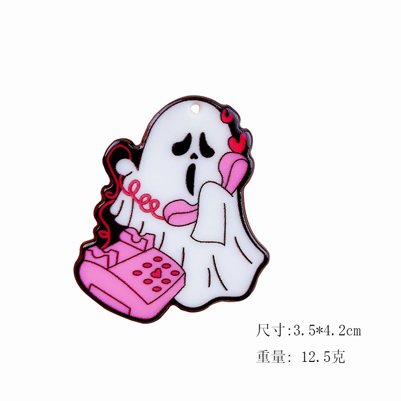 国境を越えて人気のハロウィーン幽霊車の吹出口香薫アクセサリーかわいい車載エアコン羽口装飾品|undefined