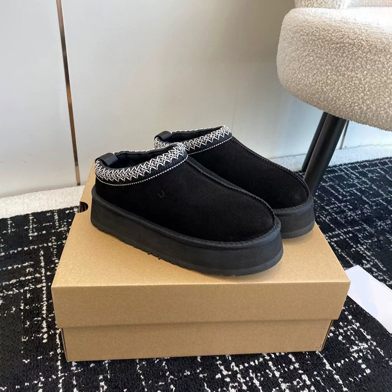 В наличии UG2025 новые женские закрытые тапочки Venus, теплые, на толстой подошве, в стиле Birkenstock, повседневные, для пар, кросс-бордер.