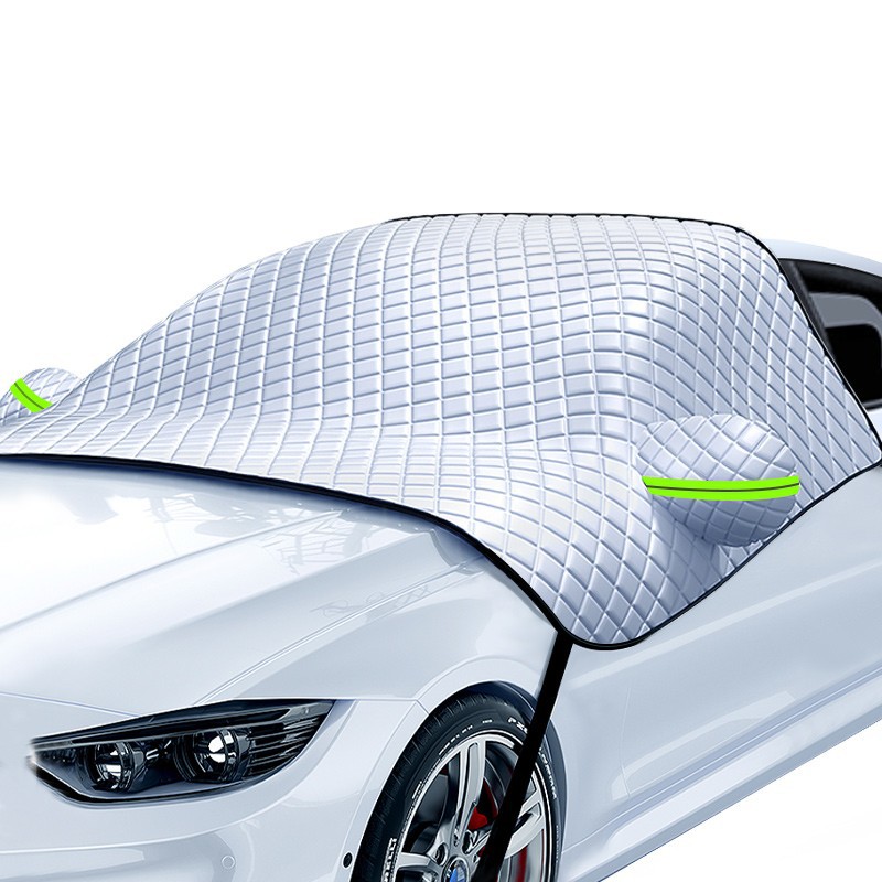 cubierta de nieve de automóvil cubierta anticongelante de invierno parabrisas frente cubierta anticongelante de nieve cubierta anticongelante cubierta de tela de parabrisas cubierta de ropa de automóvil invierno