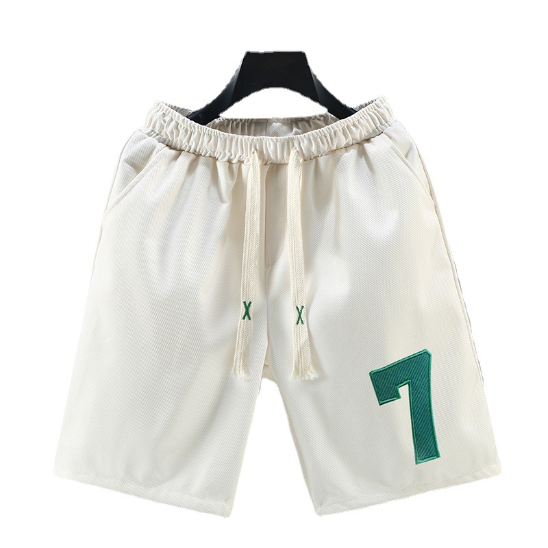 Pantalons d'été pour hommes, amples, tendance et beaux, nouveaux facteurs, tricotés numériques, à lacets, demi-short américain, 2023_voghion.com