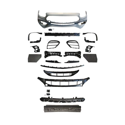 Suitable for Mercedes-Benz E-Class W213 Bumper Big Surrounded - 21-23-w213-e63-front-bumper-assembly