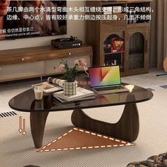新款高级diy玻璃茶几茶几网红爆款小户型家用客厅现代简约轻奢