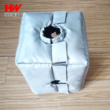 设计新型玻璃钢保温套蒸汽反应釜过滤器罐体管道截止阀异形保温套