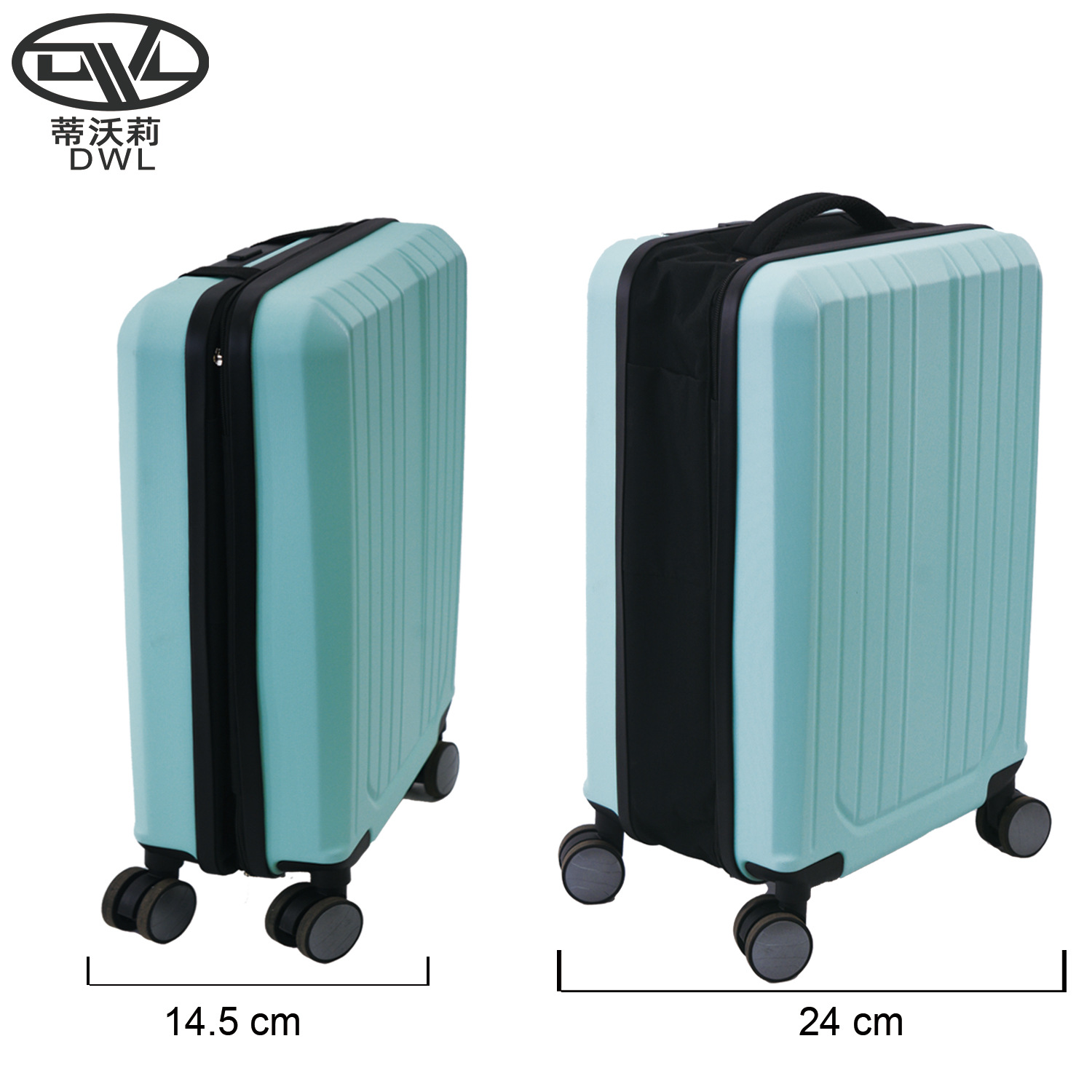  Maleta plegable impermeable – trolley con ruedas giratorias, multifuncional para viaje y cabina