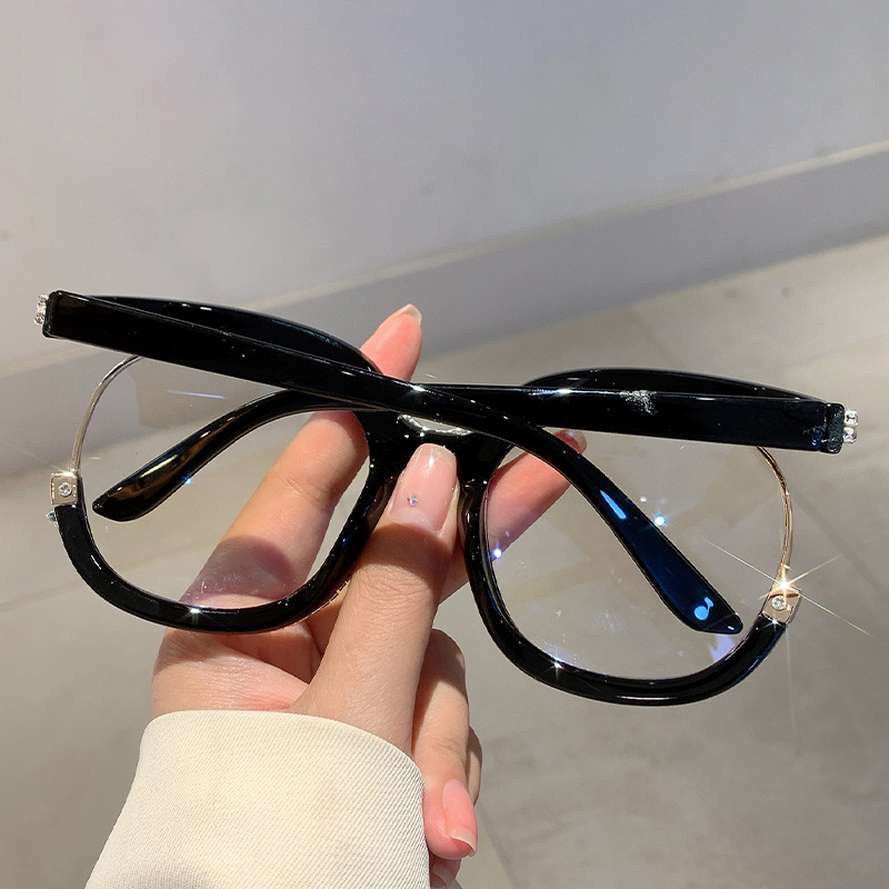 120g Weight Full Frame Glasses Structure Glasses Classification Vintage Style Classic Style Geometric PC Polygon Full Frame Optical Glasses