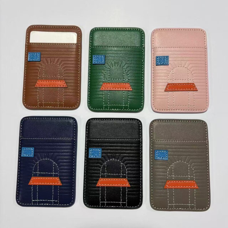 Suitable for Iphone17Promax Mobile Phone Card Holder Magsafe Credit Card Wallet Pull-Out Magnetic Card Holder