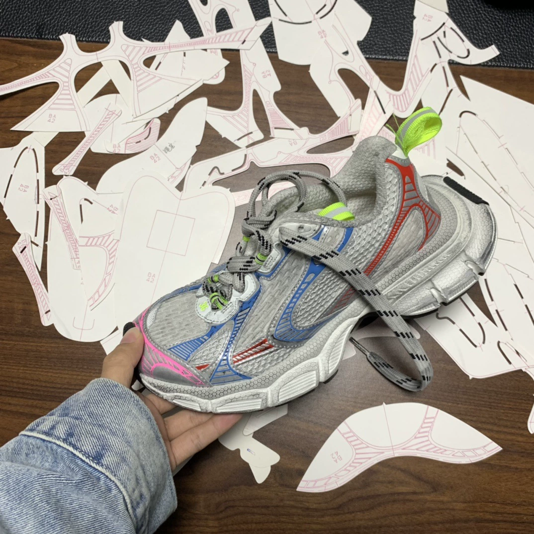 Paris 3XL Десять поколений мужской и женской папочки семьи ретро старые, чисто оригинальные улучшенные повседневные женские туфли 5 слоев подошвы