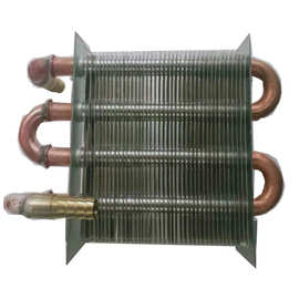 铜管制氧机散热器 翅片式冷凝器 厂家售出