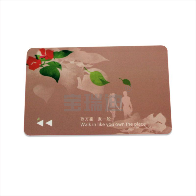 厂家供应酒店非接触式IC卡 F08芯片卡 智能卡制作