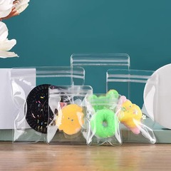 PVC フラットポケット手作りピンチ減圧おもちゃ小さなバッグダストバッグマッチング紙カード卸売透明
