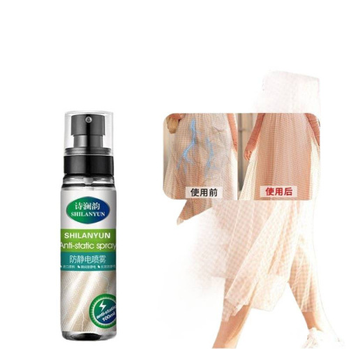 Anti-static spray for clothes, hair, to remove static electricity, wrinkles, anti-static elimination liquid, laundry softener, free shipping