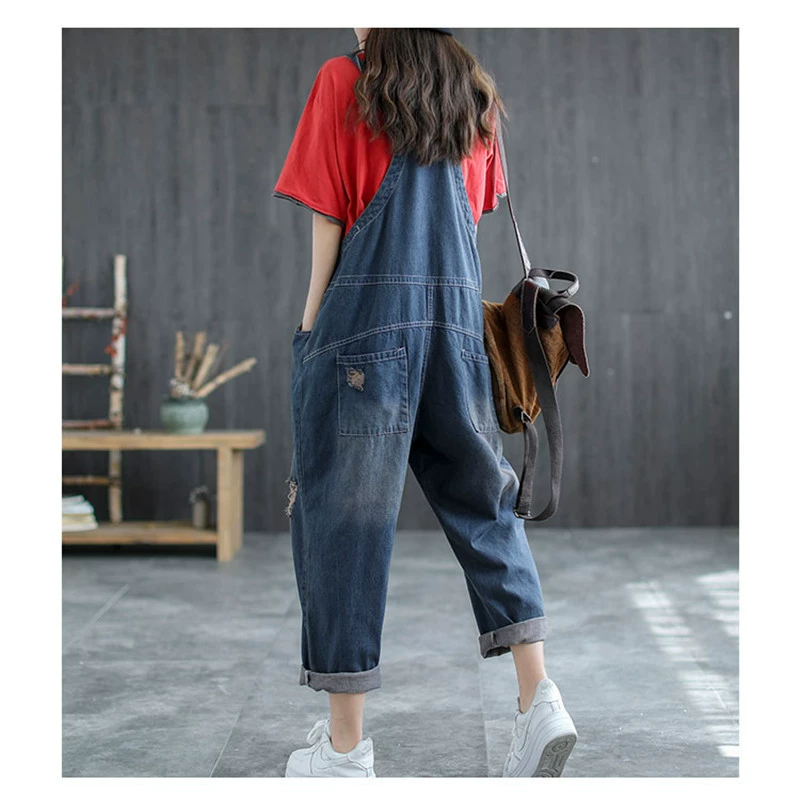 Летние подтяжки, джинсы, oversize, плюс сайз, яркий запоминающийся стиль