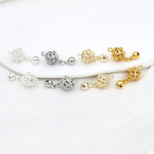 18K���ɫ��ʯ���\�黨��K�����朒������diy�Ʒ���D178