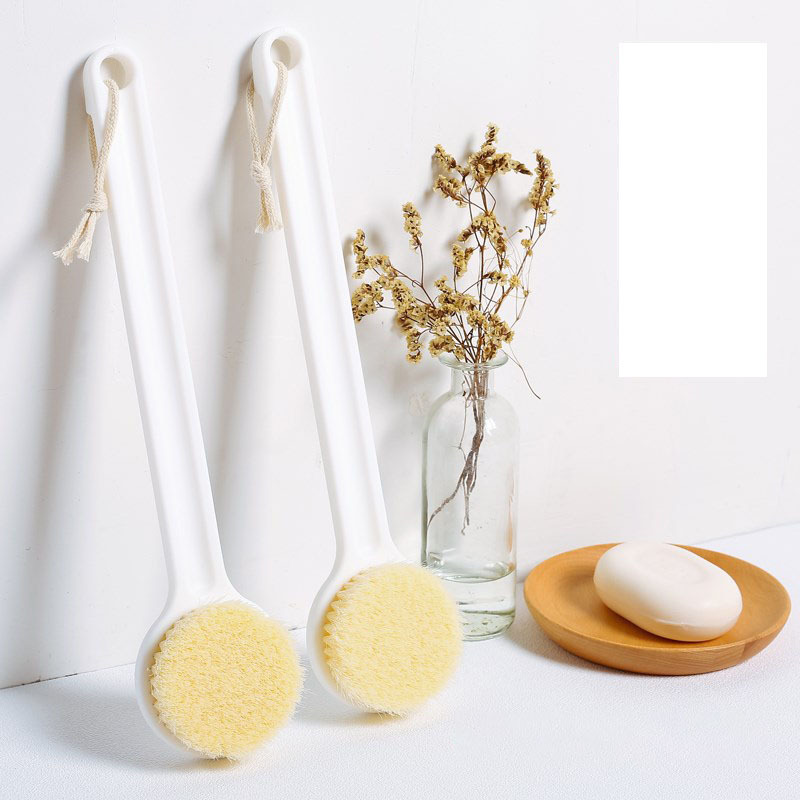 Bath Brush, Bath Artifact, Soft-Bristled Long-Handled Bath Brush, No Need to Ask for Help, Back Rub, Mud Brush, Back Rub Bath Towel