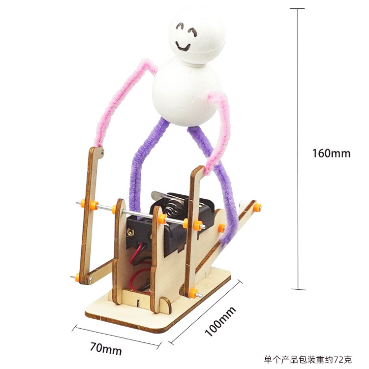 Experimento de ciencia para niños Tecnología pequeña producción hecha a mano DIY estudiantes de escuela primaria ciencia y educación frontera material paquete al por mayor