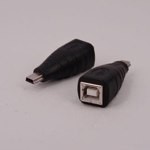 Mini USB to USB B Female Printer Interface 5P Miniusb Male to Scanner Square Port Adapter 15