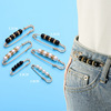 Trousers, skirt, brace, clothing, pin, protective underware, brooch, clips included