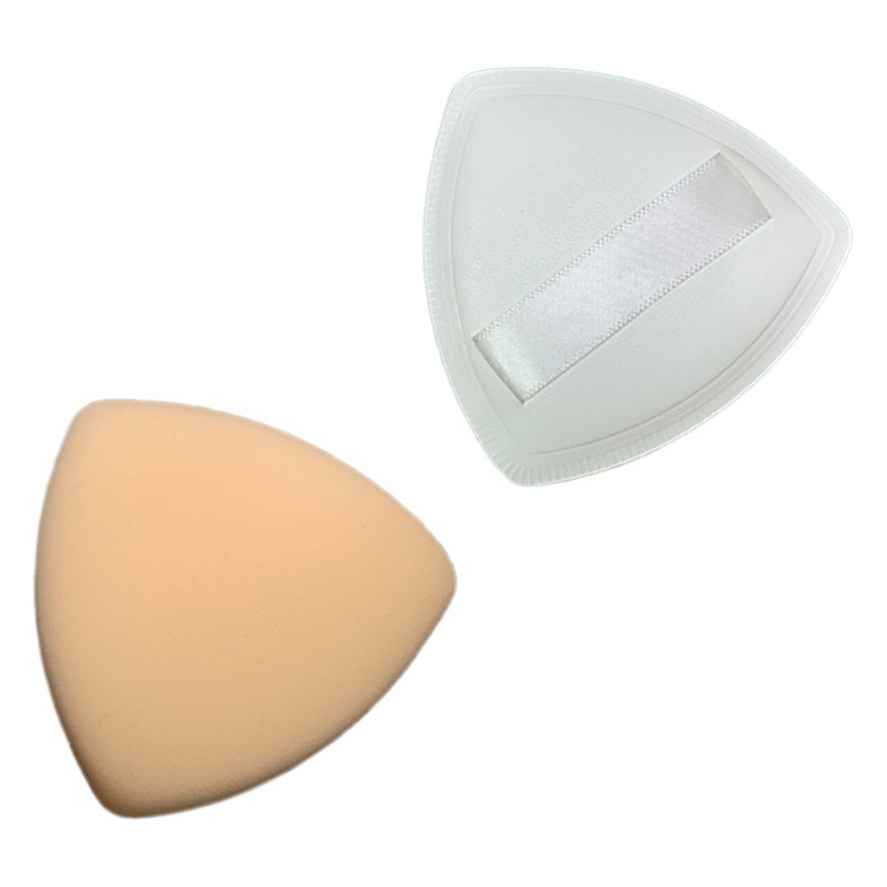 Grueso negro piña puff triángulo algodón caramelo cojín de aire puff fondo líquido especial de doble cara mojado y seco de doble uso ropa BB crema