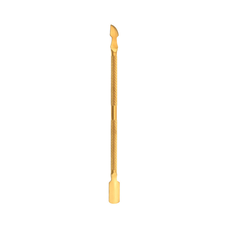 Gold plated steel push