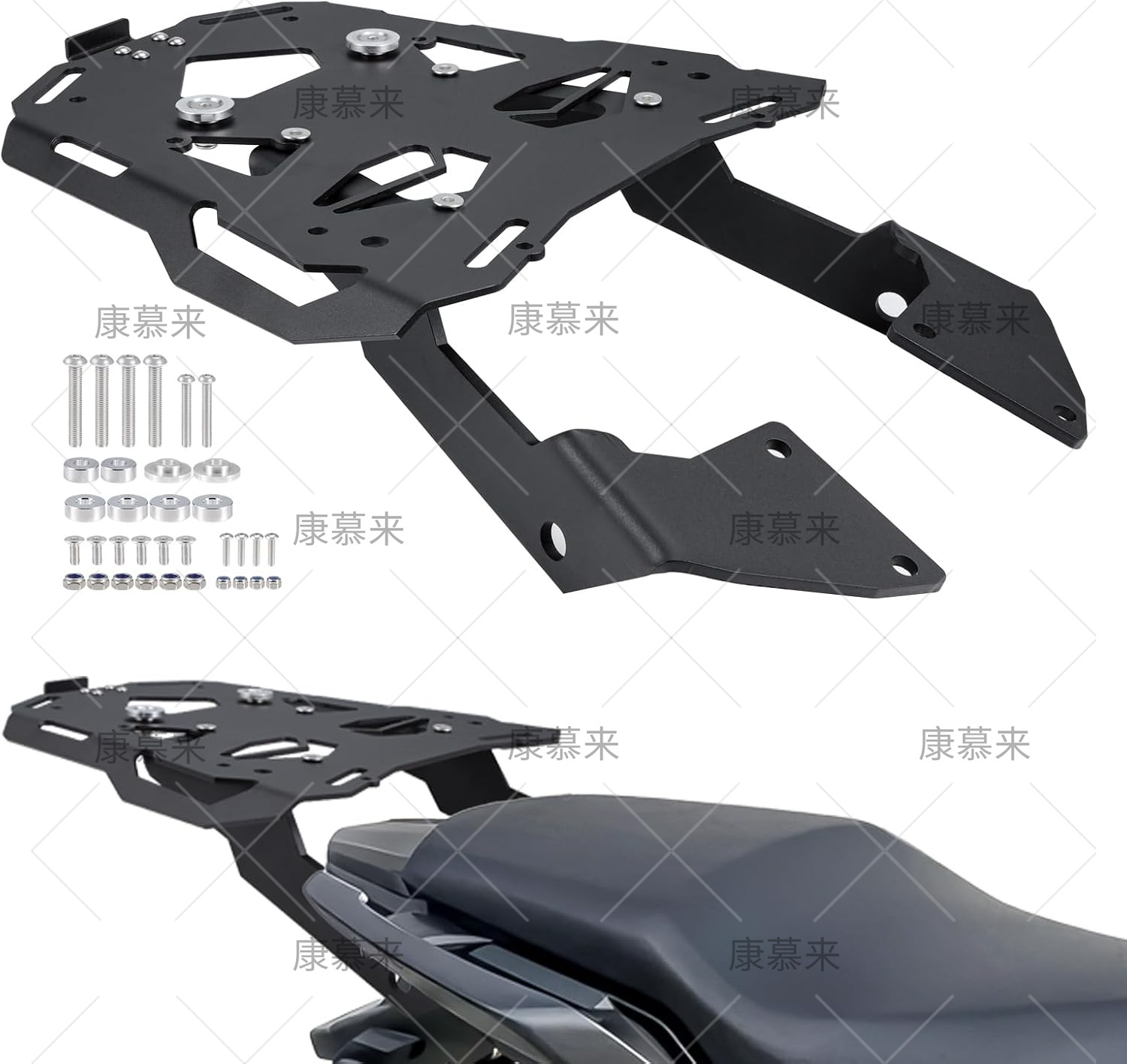Suitable for Honda CB400X 500X 500F CBR500R modified rear rack, tail box bracket, luggage rack