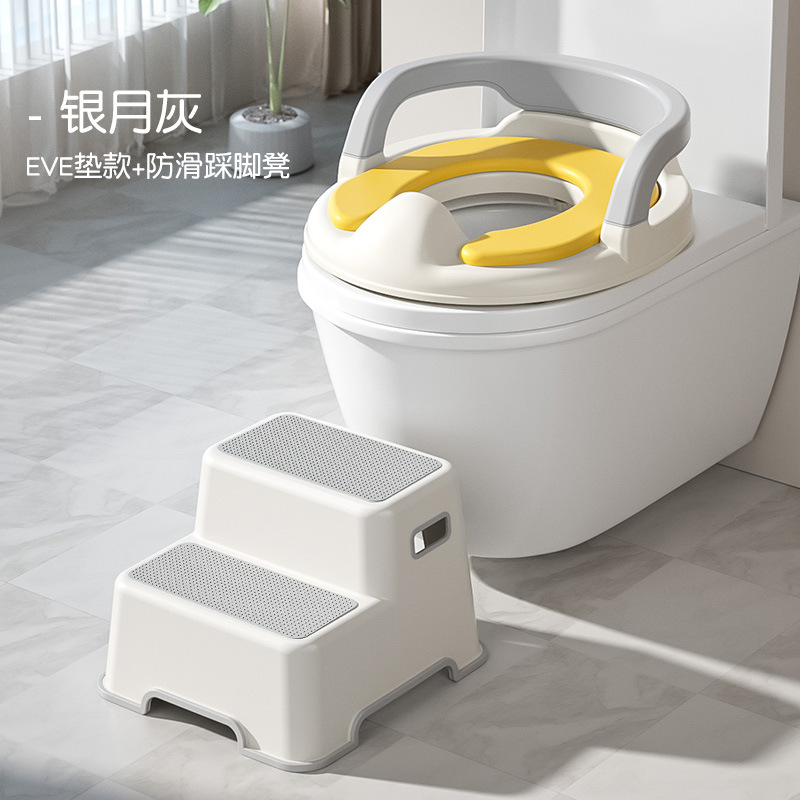 Anillo de inodoro para bebés y niños, inodoro grande para el hogar, niño, niña, inodoro para bebé, asiento especial, cubierta para orinal, escalera, niño