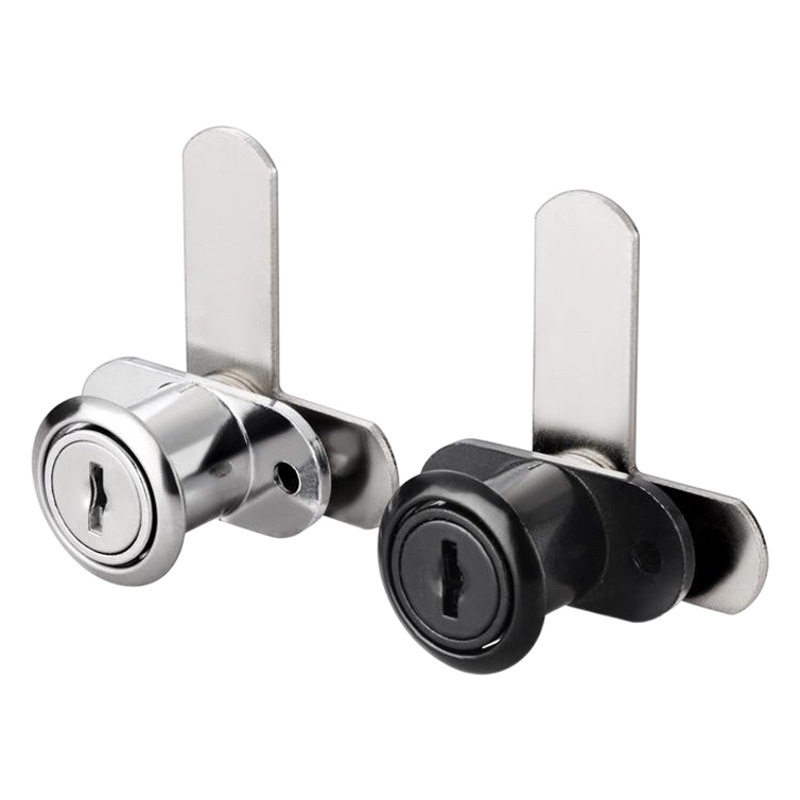 Double-Open Cabinet Lock Door Lock 7-Word Turn Tongue Lock Furniture Glass Cabinet Double Door Lock Imperial 201 Cabinet Lock Zinc Alloy