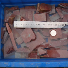 叶腊石各种颜色灯光冻通透原石料边角料镶嵌练习石原世料金石篆刻