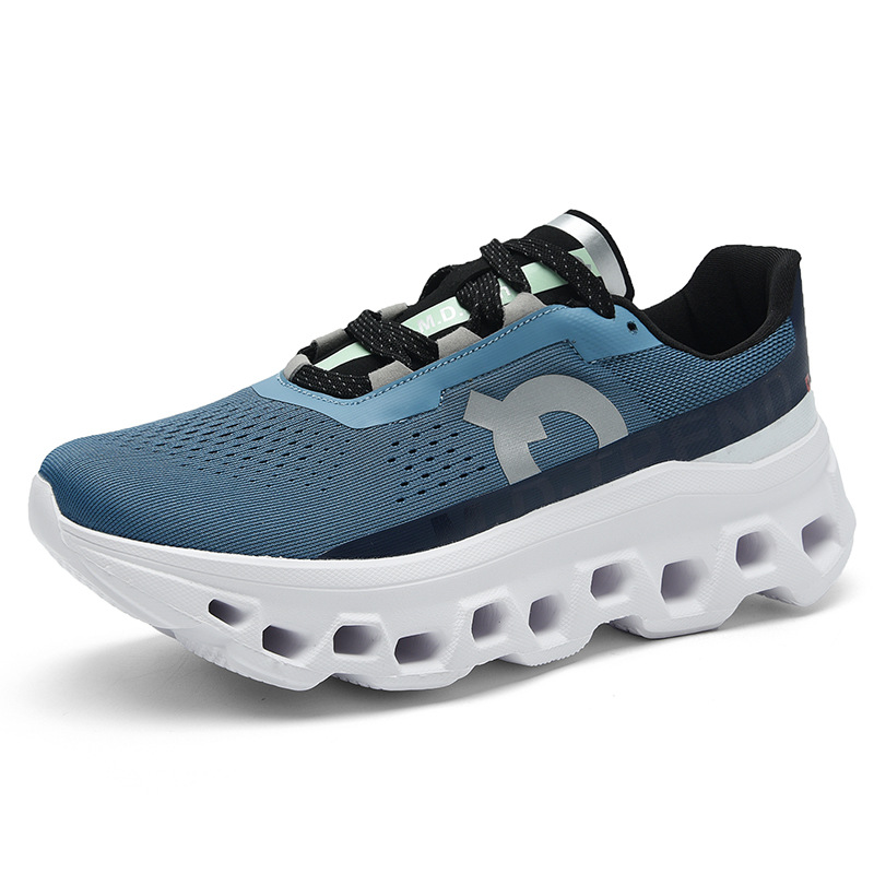 Comercio exterior transfronterizo 9912 nuevos zapatos de tela de vuelo respirables amortiguación de malla zapatos de correr de maratón zapatos de hombre zapatos deportivos image 6