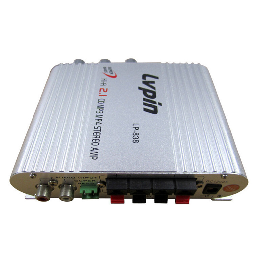 12V Car Amplifier 2.1 Channel Subwoofer, Best-Selling Model on Ebay and Amazon