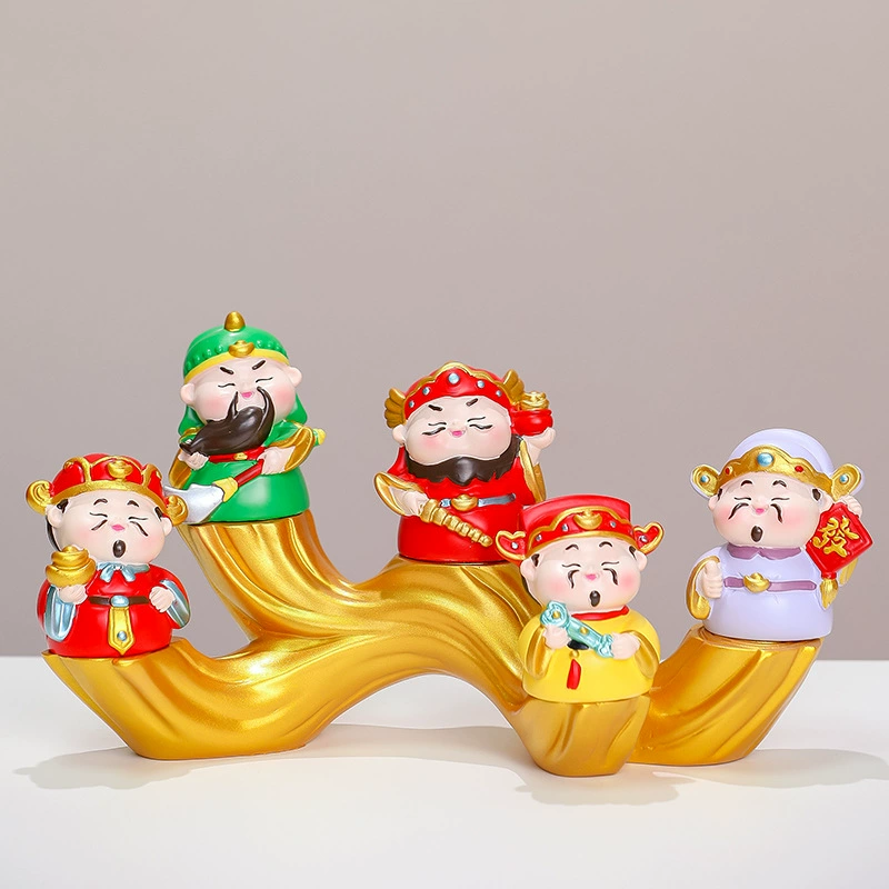 Пять дорожных украшений Бога Фортуны для украшения дома переехали в новый дом