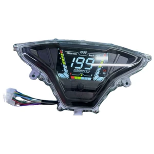 Motorcycle Modified Instrument Nvx Lcd Instrument Scooter Digital Display Instrument Panel